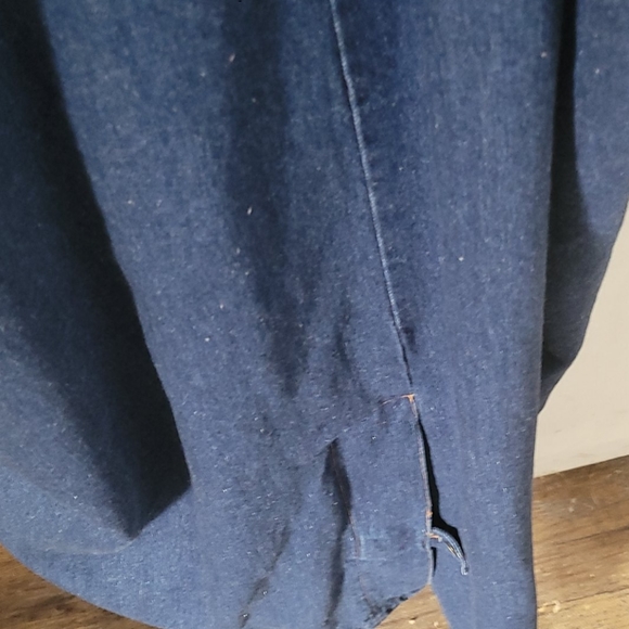 Monica Grey long jean jacket 26w - Picture 7 of 7